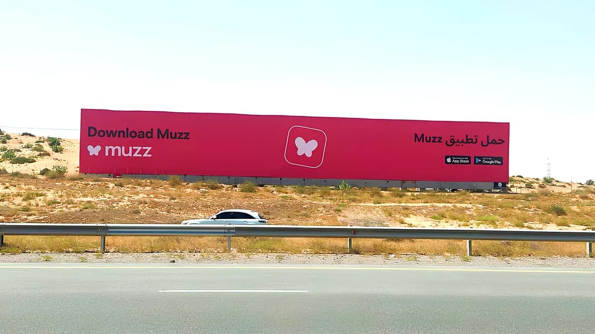 MUZZ’s Inaugural Campaign Success in the UAE with High-Impact OOH Advertising