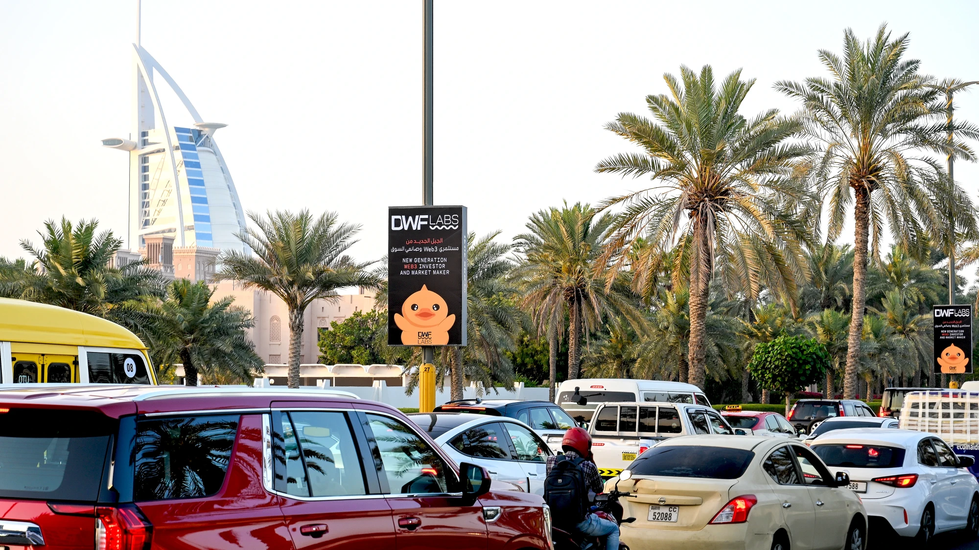DWF Labs Lampposts Campaign